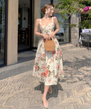 サンドレス ワンピース ロングドレス かわいい ゴージャス インスタ映え最適 MY2-XD-BH3F332-A#1020#50