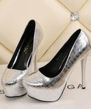 2色 高級 ピカピカ ハイヒール パンプス 披露宴 結婚式 パーティー MY5011