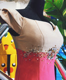 ミニドレス デザイナー 手づくり 数量限定 激得 かわいい YJ012