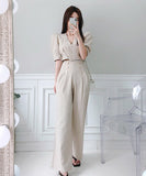 【上下2点セット】かわいい 新作 ワイドパンツ 夏 通気 肌触りの良い MY2-ZED883766A71