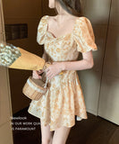 新作 花柄 超可愛い ミニドレス ワンピース キャバドレス 高品質 MY2013