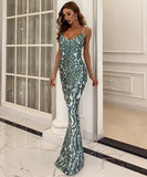 イブニングドレスレディースドレスエレガントパーティーロングスカートロングスカートロングウエディングドレス XY2-PC-M0808