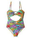 水着 モノキニ タンキニ 新作 花柄 2色 かわいい セクシー MY7-XCRS-002