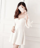 3色 ナイトドレス クラブ キャバ嬢 キャバドレス レース セクシー MY2062-YM8348