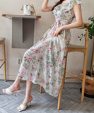 オフショルダー 花柄 レース ロングドレス パーティードレス 大人かわいい MY2-ZED887050E49