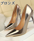 ハイヒール パンプス 5色 ゴージャス 高見え 痛くない 歩いやすい 脚長効果 MY5-DS9511-7
