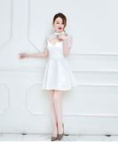 指名up 2色 レース 刺繍 ミニドレス キャバドレス えちえち MY2027-YM8432