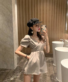 オールインワン ショートパンツ かわいい レディース 大人 MY2009