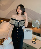 宴会 披露宴 オルターネック チュール セクシー 華奢感 XH2-JY3870