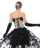 2021 コスプレ ロングドレス セクシー 谷間魅せ かわいい 髪飾り 贈呈 MY2111