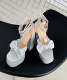 3色 ハイヒール きらきら リボン かわいい MY5-XL-MN-653-7