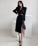 セット 二次会 ロングドレス 通勤 OL 長袖 姉 XY2-ZED887640E49