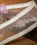 下着 レース 透け感 かわいい 刺繡 MY8-ZR3026