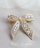 リボン キラキラ ピカピカ かわいい 高品質 髪留め ヘアピン MY9041