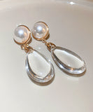 ピアス かわいい 透明 高見え 新作 MY3-BY-HE11275