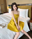 パーティードレス エレガント リボン 着瘦せ 麗らか XH2-JY5786