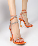 【7色】チェーン ハイヒール ダイヤモンド セクシー おしゃれ ユニークXH5‐XL‐MY-3295-1