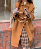 【2色】カシミヤ コート 高品質 手作り かわいい 新作 ゴージャス MYAS1WTQ238