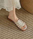 夏ぺたんこ サンダル 新作 ゴージャス 高見え 柔らかい 歩きやすい MY5-XK005