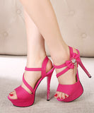 【15cmヒール】4色 ハイヒール 新作 リボン キラキラ MY5-ZJ006