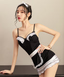 メイド かわいい コスプレ セクシー 肌見せ ミニドレス MY2064