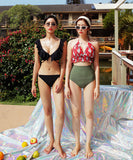 余裕ある女アピールビキニ 水着 レディース ビキニ   海 ビーチ プール リゾート 可愛い セクシー 大人 XY-DP-A18441