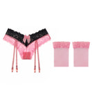 4色【セット】ガーターベルトセット セットアップ ベビードール 勝負 下着  MY8-ZR2203