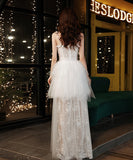 刺繡 レース A高級 肌見せ セクシー 人気新作 ロングドレス キャバドレス 宴会 パーティー MY2118