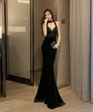 2021 秋 新作 フランネル 高見え セクシー ロングドレス 新年会 二次会 宴会 MY2124-YM9080