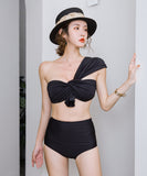 ビキニ ワンショルダー デザイン セクシー かわいい 韓国 海 MY7008