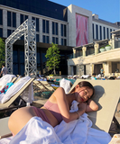 水着 レディース ビキニ 2点セット カシュクール バックシャン ワイヤーあり 無地 シンプル  ホルターネック 小胸 バスト 盛れる 大人 ミセス セクシー かわいい XY-DP-A18783