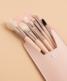 収納ケース付き 8本セット メイクブラシ セット 韓国 プロ用 メイク 持ち便利　MY9032