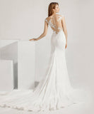 ロングドレス 刺繡 レース かわいい パーティードレス 結婚式 MY2-GSJZ-001