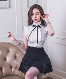 ミニドレス キャバドレス レース 新作 おしゃれ MY2-ZED88752BH