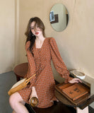 サンドレス ミニドレス かわいい 花柄 新作 ゴージャス MY2-ZED885895GDB401