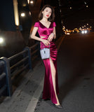 【4色】新作 ロングドレス キャバドレス 新年会 二次会 結婚式 MY2-WYSS8152