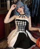 【4点セット】ハロウィン コスプレ ミニドレス キャバドレス かわいい 新作 MY2-XJ9002