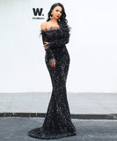 4色 パーティードレス ロングドレス ピカピカ 新作 ゴージャス 高品質 目線ゲット 指名up MY2-PC-FT19005