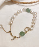 ブレスレット レディース 大粒 大人 可愛い 真珠スタイル MY9014