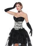 2021 コスプレ ロングドレス セクシー 谷間魅せ かわいい 髪飾り 贈呈 MY2111