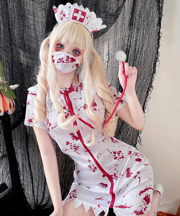 ハロウィン コスプレ セクシー 制服 新作 ミニドレス MY2-XJ8378