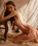 【3色】新作 リボン 肌見せ ルームウェア パジャマ 大人かわいい MY8-HBQY-JYS673