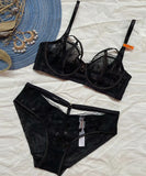 【上下セット】4色 かわいい レース 高品質 柔らかい 新作 ブラ パンツ 下着 MY9-XQ5311