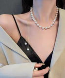 ネックレス 高見え 真珠 スタイル セクシー MY9019