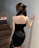 【3色】ミニドレス キャバドレス オフショルダー セクシー 谷間魅せ MY2-YM8673