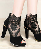 2色 刺繍 高見 披露宴 宴会 ハイヒール パンプス MY5010