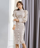 パーティードレス ミニドレス ワンピース レース 高見え 同伴 二次会 MY2-ZED887888E49