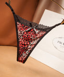 【4色】ヒョウ柄 セクシー 勝負 レディース パンティパンツ tバック MY8-ZR2227