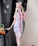 ハロウィン コスプレ セクシー 制服 新作 ミニドレス MY2-XJ8378