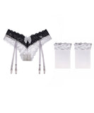 4色【セット】ガーターベルトセット セットアップ ベビードール 勝負 下着  MY8-ZR2203